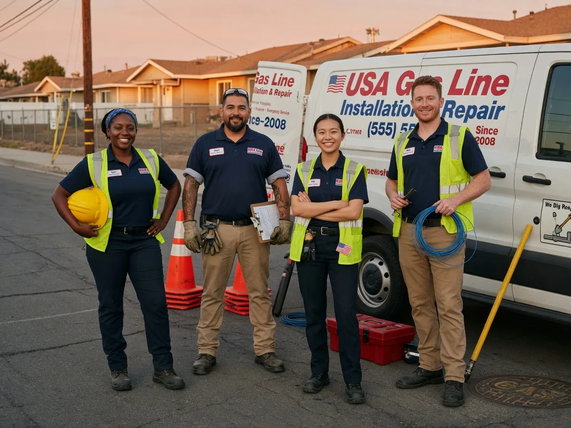 Gas Line Installation company in Prairie Du Rocher, IL